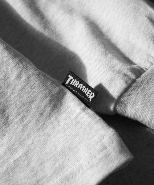 THRASHER（スラッシャー）の「【THRASHER】 バックプリント 長袖 Tシャツ / ロンT（Tシャツ/カットソー・メンズ・グリーン/ホワイト/グレー/ブラック・LARGE/MEDIUM）」の19枚目の写真