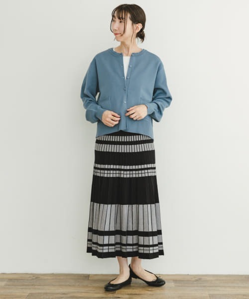 ITEMS URBANRESEARCH(アイテムズ アーバンリサーチ)の「プリーツニットスカート(スカート・レディース・その他/ブラウン/モカ・-/FREE)」の13枚目の写真