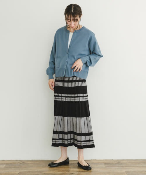 ITEMS URBANRESEARCH(アイテムズ アーバンリサーチ)の「プリーツニットスカート(スカート・レディース・その他/ブラウン/モカ・-/FREE)」の14枚目の写真