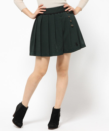 axes femme | 刺繍入りプリーツキュロット(その他パンツ)