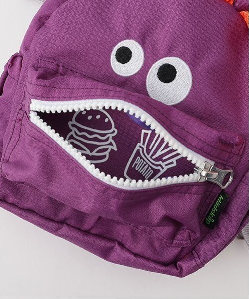 kladskap（クレードスコープ）の「恐竜2wayバッグ（バックパック/リュック・キッズ・カーキ/パープル・FREE）」の12枚目の写真