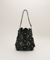 JOINT WORKS | HEY! Mrs ROSE/ヘイ！ミセスローズ フラワーシシュウトート　212-140501(トートバッグ)