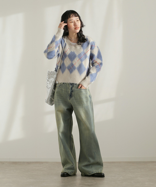 JOINT WORKS(ジョイントワークス)の「HEY! Mrs ROSE/ヘイ!ミセスローズ フラワーシシュウトート 212-140501(トートバッグ・レディース・ブラック/シルバー/ホワイト・FREE)」の22枚目の写真