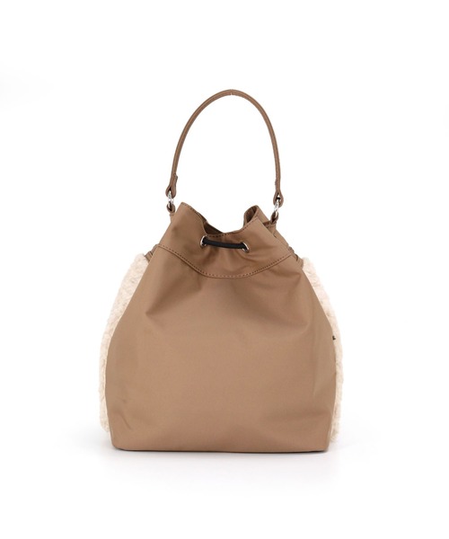 T・S・L（ティーエスエル）の「ボア2wayショルダーバッグ（ショルダーバッグ・レディース・チャコールグレー/レオパード/ベージュ・FREE）」の7枚目の写真