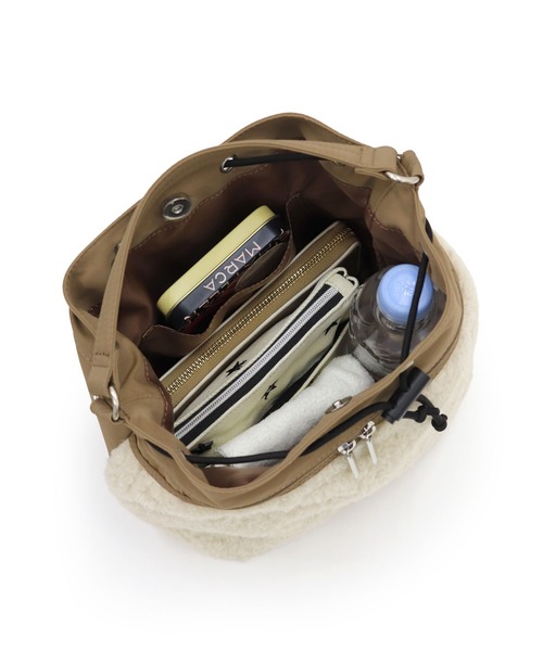 T・S・L（ティーエスエル）の「ボア2wayショルダーバッグ（ショルダーバッグ・レディース・チャコールグレー/レオパード/ベージュ・FREE）」の11枚目の写真