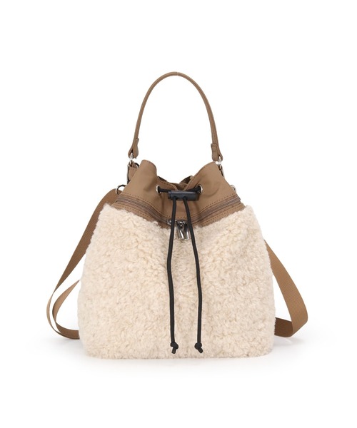 T・S・L（ティーエスエル）の「ボア2wayショルダーバッグ（ショルダーバッグ・レディース・チャコールグレー/レオパード/ベージュ・FREE）」の14枚目の写真