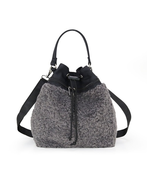 T・S・L（ティーエスエル）の「ボア2wayショルダーバッグ（ショルダーバッグ・レディース・チャコールグレー/レオパード/ベージュ・FREE）」の15枚目の写真