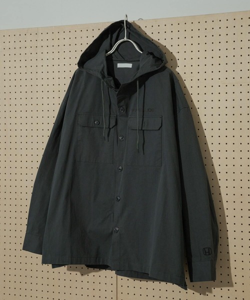 SENSE OF PLACE by URBAN RESEARCH(センスオブプレイスバイアーバンリサーチ)の「HONDA Hoodie Long-Sleeve Shirts(シャツ/ブラウス・メンズ・ミント/グリーン・MEDIUM/LARGE)」の9枚目の写真