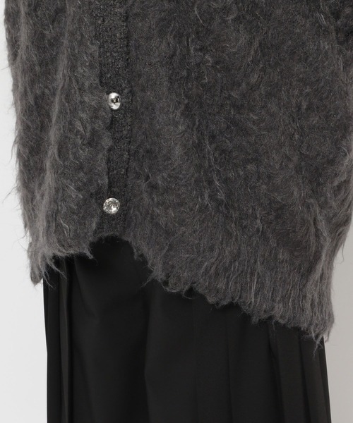 HARE（ハレ）の「ビンテージライクVネックニットカーディガン(HARE)（カーディガン/ボレロ・レディース・イエロー/グレー/ブルー・FREE）」の19枚目の写真