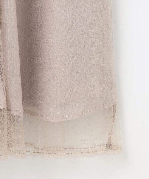 ANY SIS（エニィスィス）の「【洗える】ラッセルチュールマチ スカート（スカート・レディース・ダークブラウン系/アイボリー系・1/2/3）」の18枚目の写真