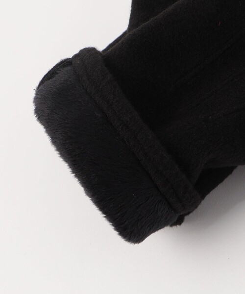 BEAUTY&YOUTH UNITED ARROWS(ビューティーアンドユースユナイテッドアローズ)の「フリース コード ミトン(手袋・レディース・ブラック/レッド/ブラウン・FREE)」の21枚目の写真