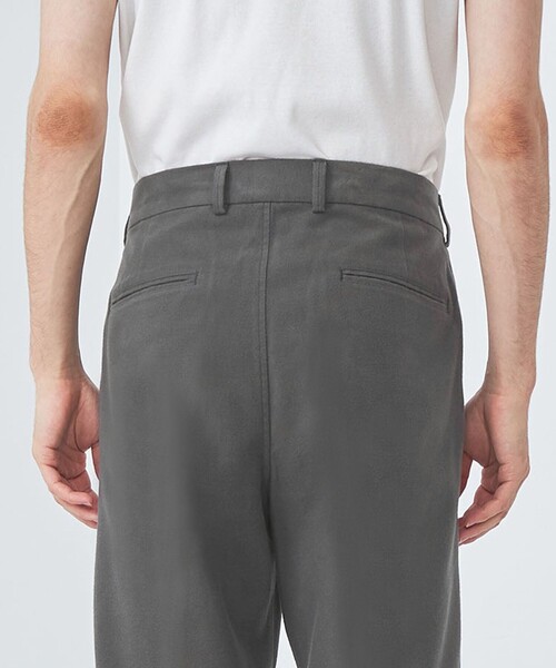 green label relaxing（グリーンレーベルリラクシング）の「モールスキン パイプドステム パンツ（その他パンツ・メンズ・ブラウン/グレー/ブラック・XL/L/M/S）」の18枚目の写真