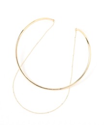 BAYFLOW | プレーン2連チョーカー(チョーカー)