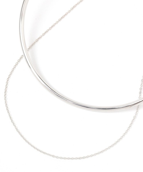 BAYFLOW（ベイフロー）の「プレーン2連チョーカー（チョーカー・レディース・ゴールド/シルバー・FREE）」の3枚目の写真