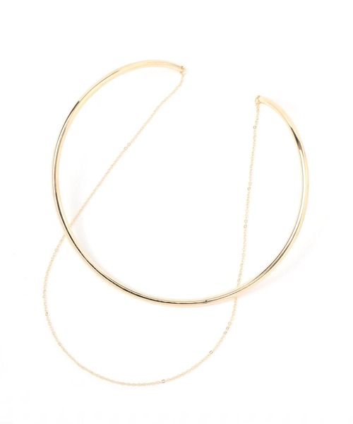 BAYFLOW（ベイフロー）の「プレーン2連チョーカー（チョーカー・レディース・ゴールド/シルバー・FREE）」の7枚目の写真