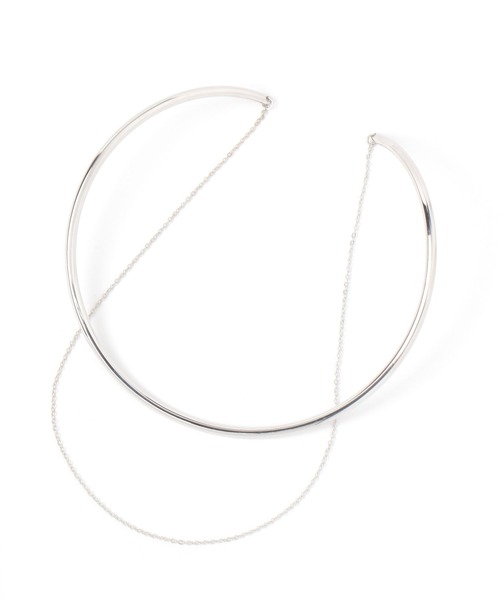 BAYFLOW（ベイフロー）の「プレーン2連チョーカー（チョーカー・レディース・ゴールド/シルバー・FREE）」の6枚目の写真