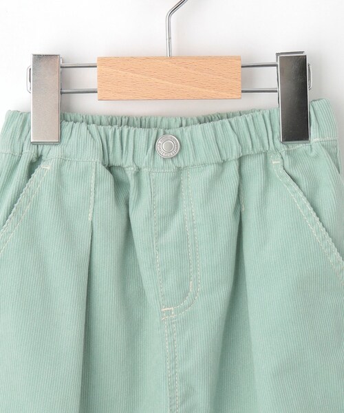 SHOO・LA・RUE(シューラルー)の「【110-140cm/男女兼用】コーデュロイゆったりパンツ(その他パンツ・キッズ・ダークグレー/グリーン系・11/12/13/14)」の5枚目の写真