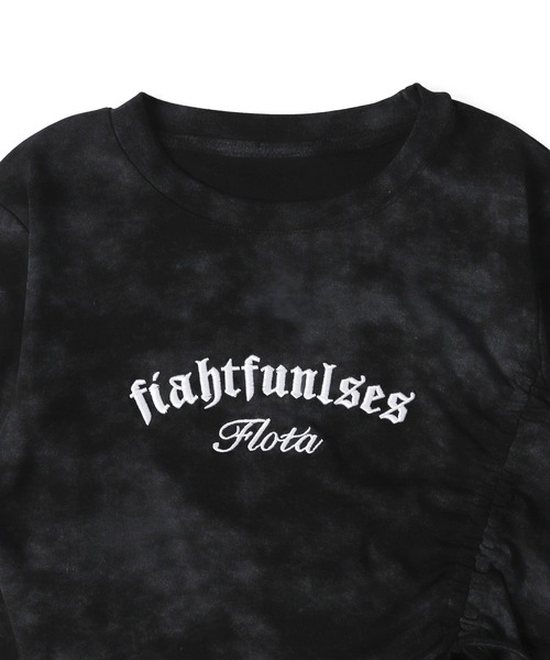 Figments（フィグメンツ）の「サイドドロストロンＴ（Tシャツ/カットソー・レディース・ブラック/ホワイト・FREE）」の17枚目の写真