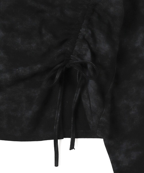 Figments（フィグメンツ）の「サイドドロストロンＴ（Tシャツ/カットソー・レディース・ブラック/ホワイト・FREE）」の14枚目の写真