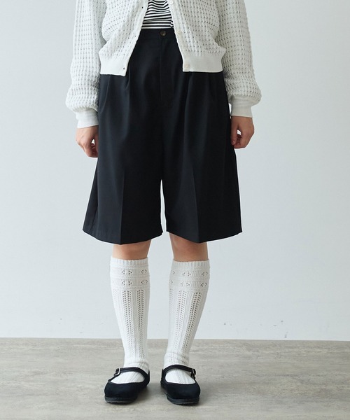 bulle de savon（ビュルデサボン）の「T/R ハーフパンツ（その他パンツ・レディース・グレー/ブラック・FREE）」の21枚目の写真