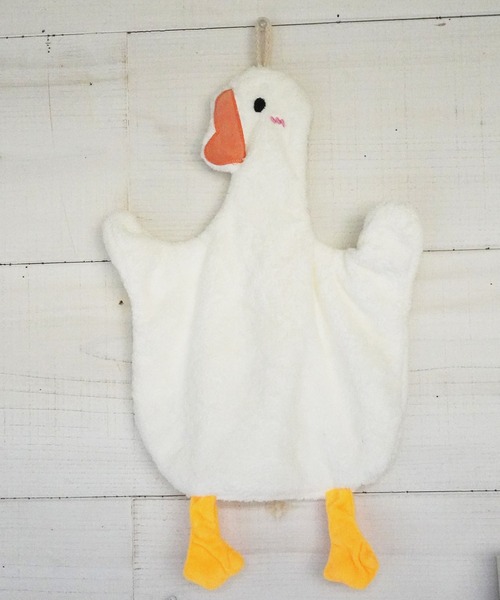 Port（ポート）の「【 Port / ポート 】 2カラー アヒル ループタオル / インテリア キッチン タオル #（タオル・レディース・グレー/ホワイト・FREE）」の4枚目の写真