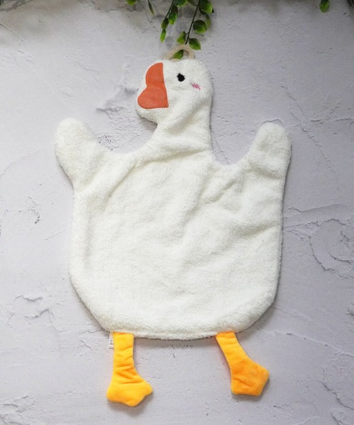 Port（ポート）の「【 Port / ポート 】 2カラー アヒル ループタオル / インテリア キッチン タオル #（タオル・レディース・グレー/ホワイト・FREE）」の6枚目の写真