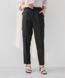 rectangle | サイドリボンテーパードパンツ【大きいサイズ有】(その他パンツ)