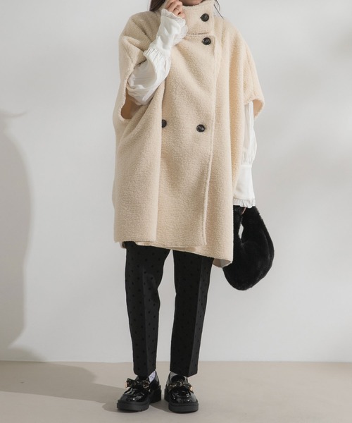 rectangle（レクタングル）の「サイドリボンテーパードパンツ【大きいサイズ有】（その他パンツ・レディース・ブラック/ドット/ホワイト・MEDIUM/LARGE/X-LARGE/XX-LARGE）」の7枚目の写真