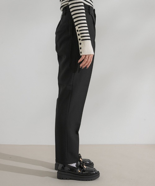 rectangle（レクタングル）の「サイドリボンテーパードパンツ【大きいサイズ有】（その他パンツ・レディース・ブラック/ドット/ホワイト・MEDIUM/LARGE/X-LARGE/XX-LARGE）」の22枚目の写真