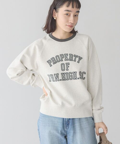 AMERICAN HOLIC(アメリカンホリック)の「リンガーフロッキーロゴスウェット(スウェット・レディース・ホワイト系その他・L/M)」の3枚目の写真