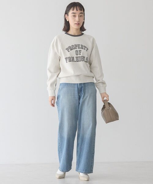 AMERICAN HOLIC(アメリカンホリック)の「リンガーフロッキーロゴスウェット(スウェット・レディース・ホワイト系その他・L/M)」の6枚目の写真