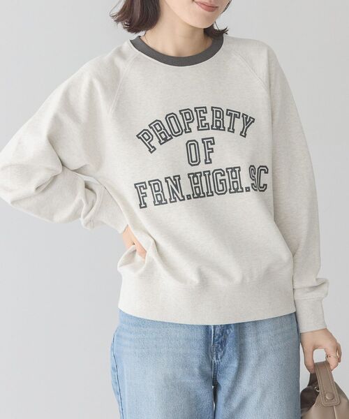 AMERICAN HOLIC(アメリカンホリック)の「リンガーフロッキーロゴスウェット(スウェット・レディース・ホワイト系その他・L/M)」の8枚目の写真
