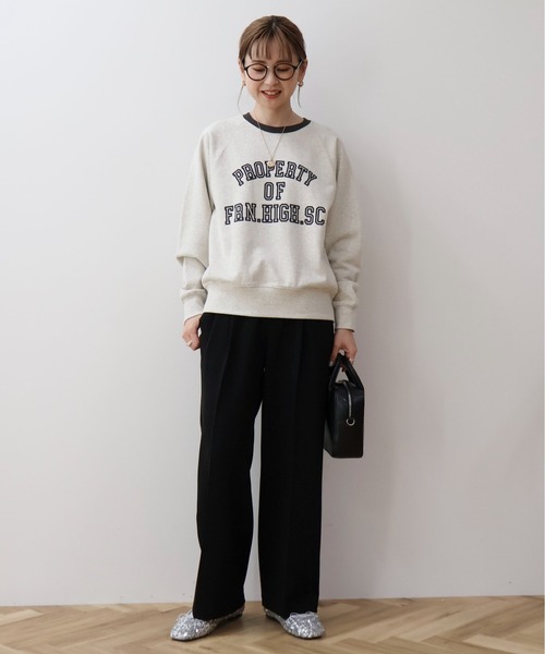 Hiro です★美品★フロッキーLOGOスウェット セール】リンガーフロッキーロゴスウェット（スウェット