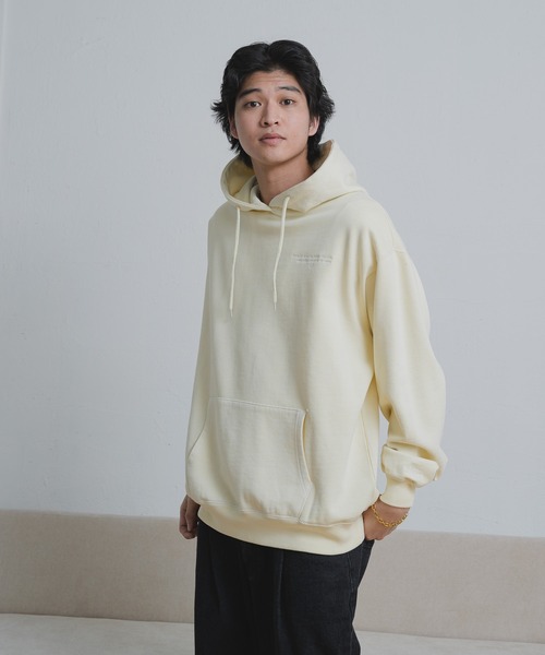 letter pigment hoodie / レターピグメントフーディ（パーカー