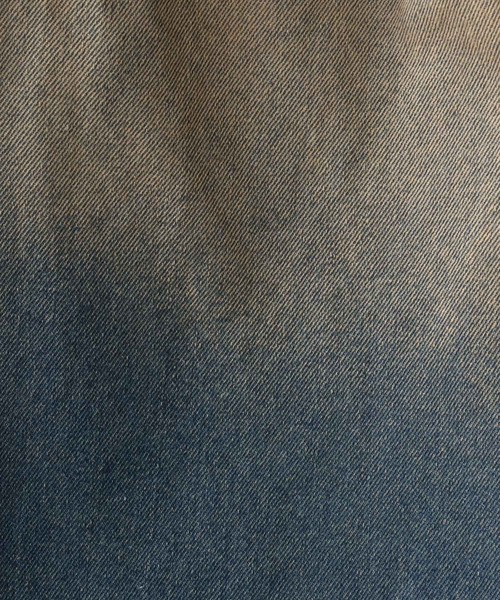 SITRY（シトリー）の「Side Fringe Gradation Denim Pants/サイドフリンジ グラデーション ダメージ加工 バギーデニムパンツ ワイドデニムパンツ（デニムパンツ・メンズ・サックスブルー/ブラック・M/L）」の13枚目の写真