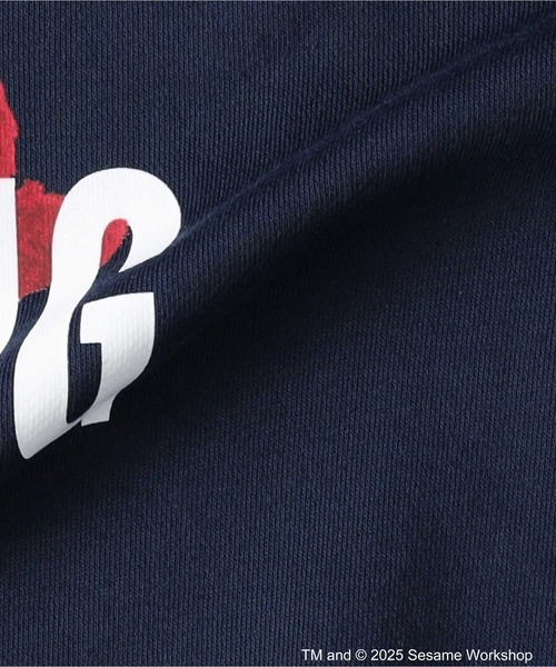 Right-on（ライトオン）の「【SESAME STREET】クルーネックスウェット（スウェット・レディース・ブラウン/ネイビー/ダークグレー/グレー・M/XL/L）」の16枚目の写真