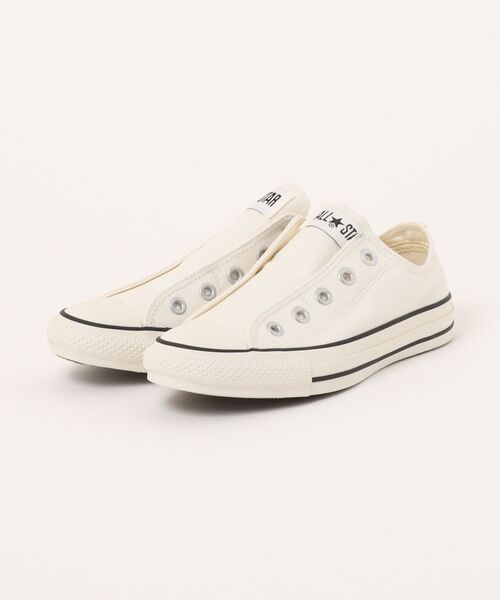 CONVERSE(コンバース)の「【CONVERSE/コンバース】オールスター スリップ FE OX/ALL STAR SLIP FE OX(スニーカー・レディース・ホワイト/ブラック・4.5inch/5inch/5.5inch/6inch/6.5inch/7inch/7.5inch/4inch/8.5inch/8inch)」の2枚目の写真