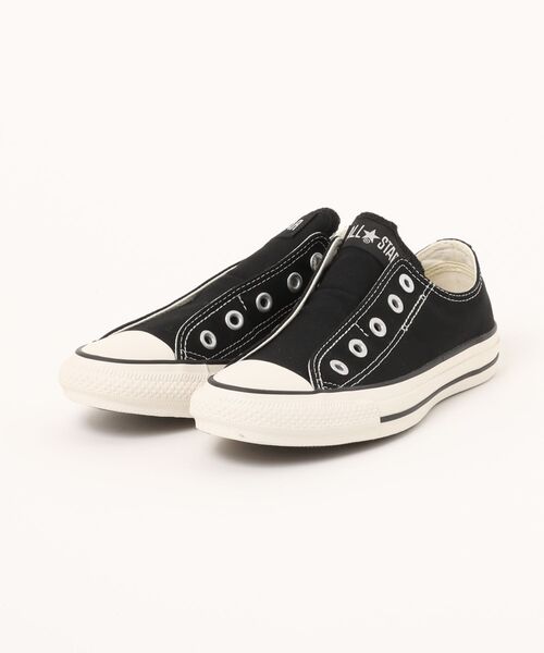 CONVERSE(コンバース)の「【CONVERSE/コンバース】オールスター スリップ FE OX/ALL STAR SLIP FE OX(スニーカー・レディース・ホワイト/ブラック・4.5inch/5inch/5.5inch/6inch/6.5inch/7inch/7.5inch/4inch/8.5inch/8inch)」の1枚目の写真