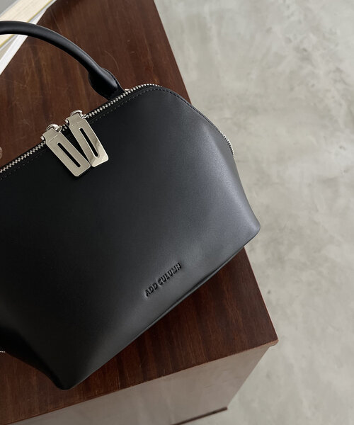 CAPRICIEUX LE'MAGE（カプリシューレマージュ）の「〈ADD CULUMN/アドカラム〉FIGRE SQUARE BOSTON（ボストンバッグ・レディース・ブラウン/ブラック・FREE）」の6枚目の写真