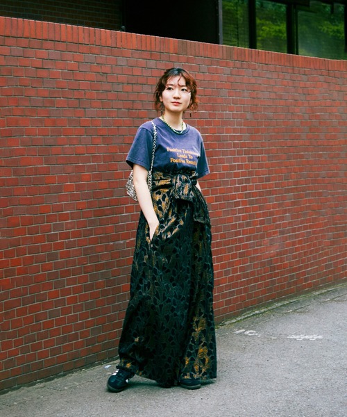 ROSE BUD(ローズバッド)の「LOGO T-SHIRT(Tシャツ/カットソー・レディース・レッド/ブルー/ネイビー・ONE SIZE)」の15枚目の写真