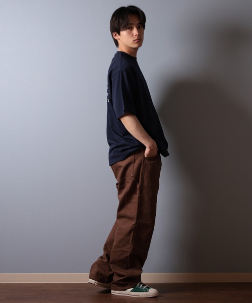 POLeR（ポーラー）の「【ムラサキスポーツ限定】POLER/ポーラー 半袖Tシャツ ビッグシルエット 吸湿速乾 259MCV0014（Tシャツ/カットソー・メンズ・ブラック/ホワイト/ネイビー・M/L/XL）」の18枚目の写真