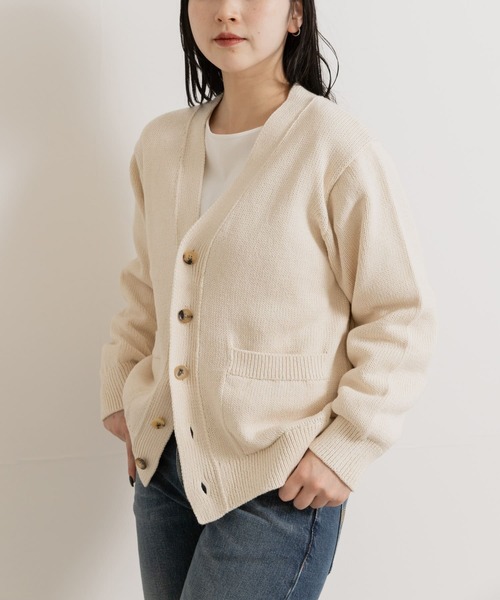 tone 20ss コットンカーディガン カーディガン tone 20SS COTTON CARDIGAN コットンカーディガン
