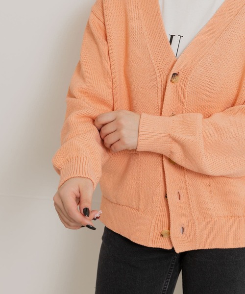 米富繊維 WASHI COTTON KNIT CARDIGAN（カーディガン/ボレロ）｜THE