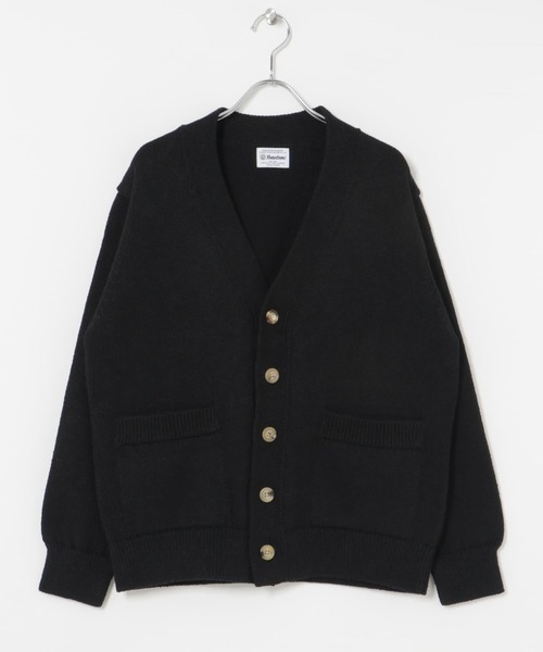 THE GOODLAND MARKET(ザグッドランドマーケット)の「米富繊維 WASHI COTTON KNIT CARDIGAN(カーディガン/ボレロ・レディース・ブラック/ライトピンク/アイボリー・1/3)」の22枚目の写真