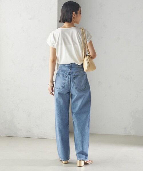手洗い可能〉SORONA(R) ボートネック TEE（Tシャツ/カットソー