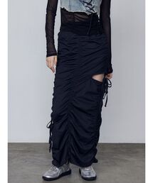 EMODA | ギャザーストリングマキシスカート(スカート)