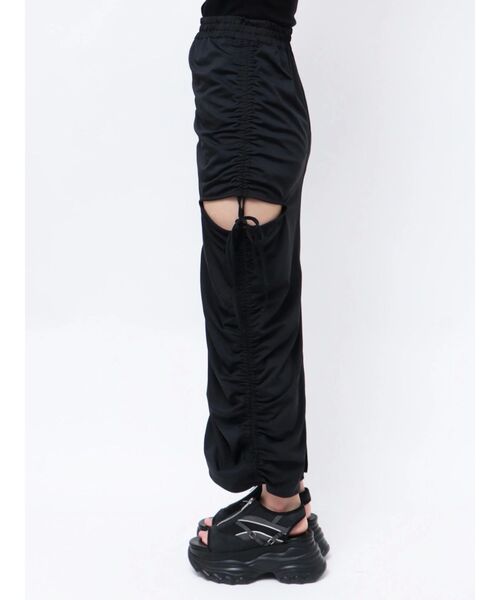 EMODA（エモダ）の「ギャザーストリングマキシスカート（スカート・レディース・ブラック/グレー/その他・FREE）」の9枚目の写真