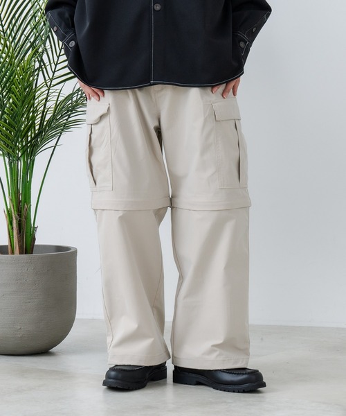 2WAY 90s BANANA REPUBLIC コンバーチブル　ワイドカーゴ セール】【NEOSARTIC】コンバーチブルワイドカーゴパンツ