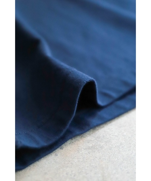 Blanc Blue Minuit ブランブルーミニュイ ミシガンコーヒーPT　クルーネックTEE 08-004-5-1 Blanc Blue Minuit ブランブルーミニュイ ミシガンコーヒーPT