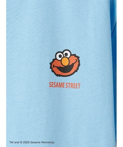 SESAME STREET(セサミストリート)の「【UNISEX】キャラクターアートTシャツ(ELMO&FRIENDS)(Tシャツ/カットソー・レディース・ホワイト/スカイブルー・MEDIUM/LARGE)」の17枚目の写真